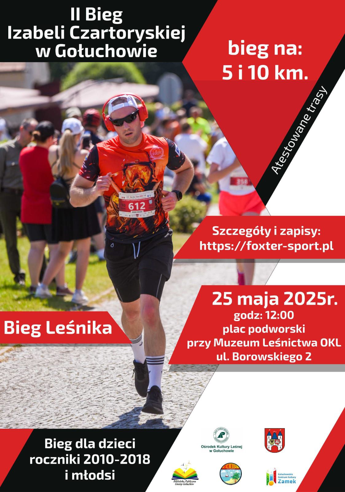 Bieg Leśnika o Puchar Dyrektora Ośrodka Kultury Leśnej w Gołuchowie